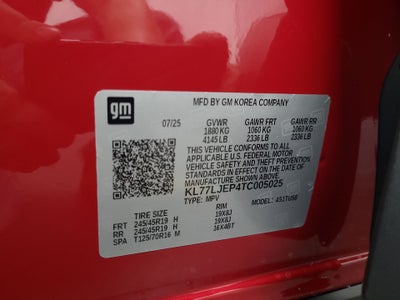 2026 Chevrolet Trax 2RS