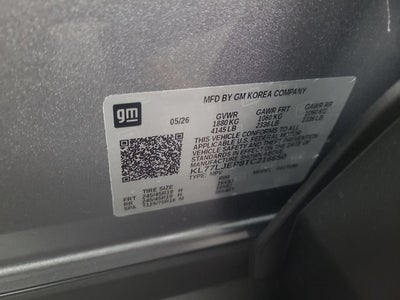 2026 Chevrolet Trax 2RS