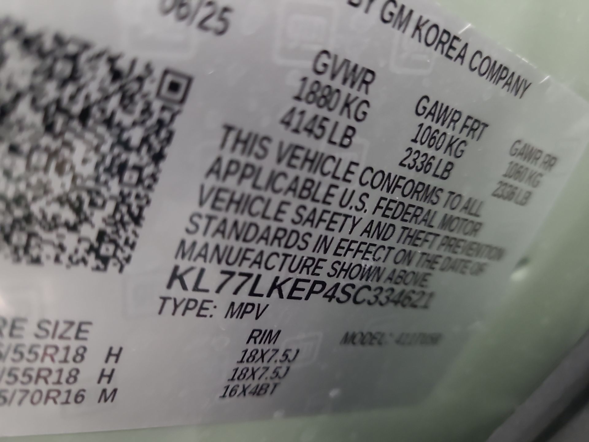 2025 Chevrolet Trax ACTIV