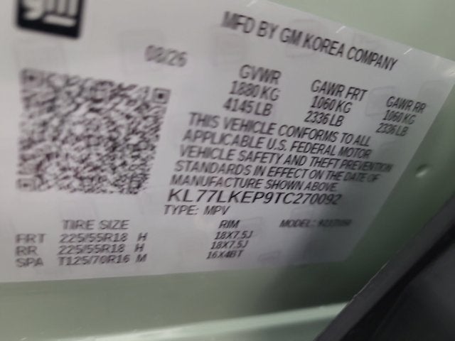 2026 Chevrolet Trax ACTIV