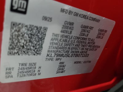 2026 Chevrolet Trailblazer RS