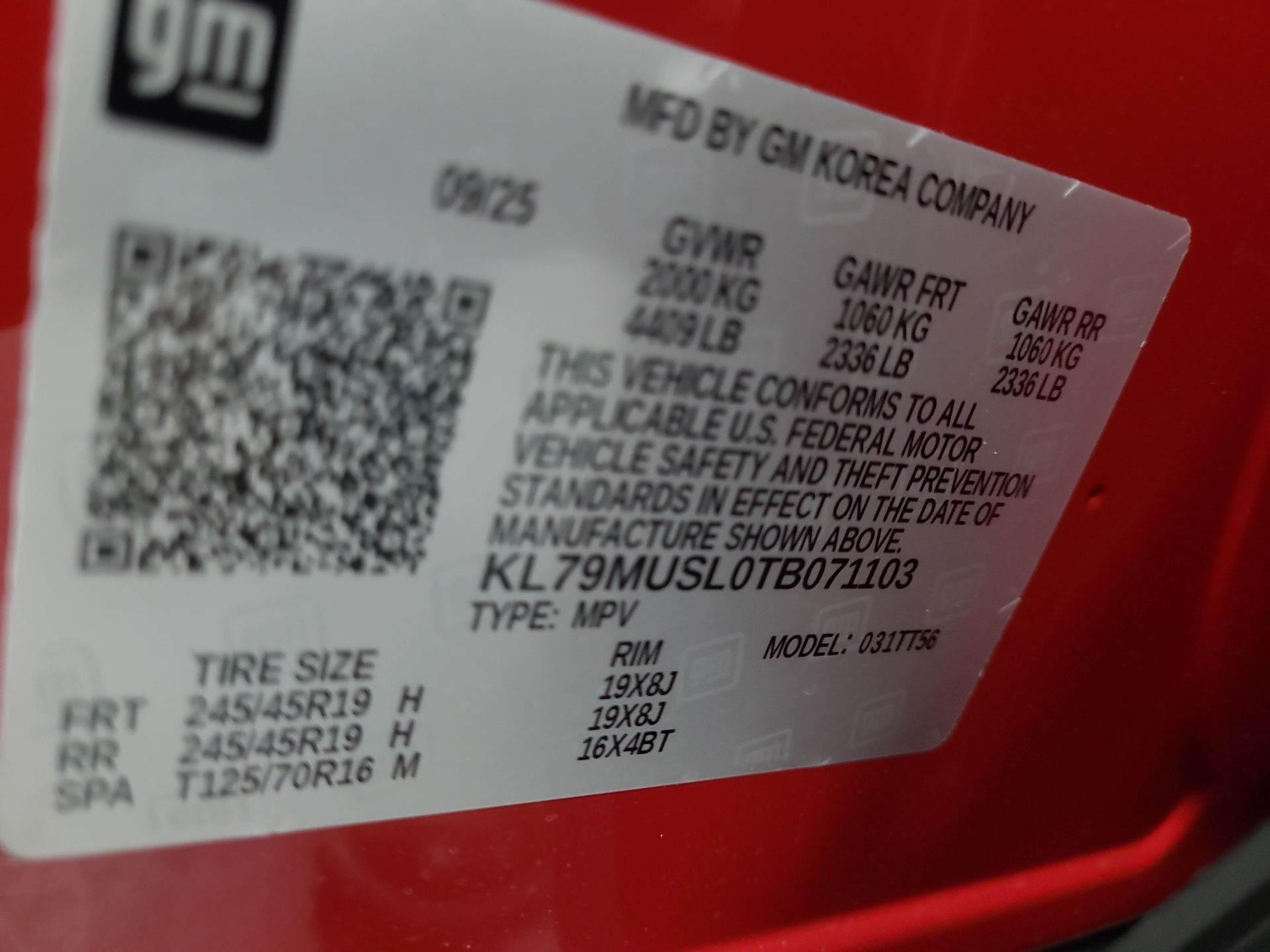 2026 Chevrolet Trailblazer RS