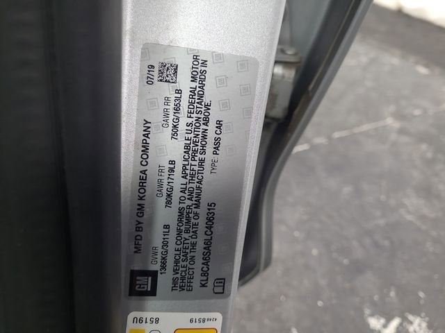 2020 Chevrolet Spark LS Manual