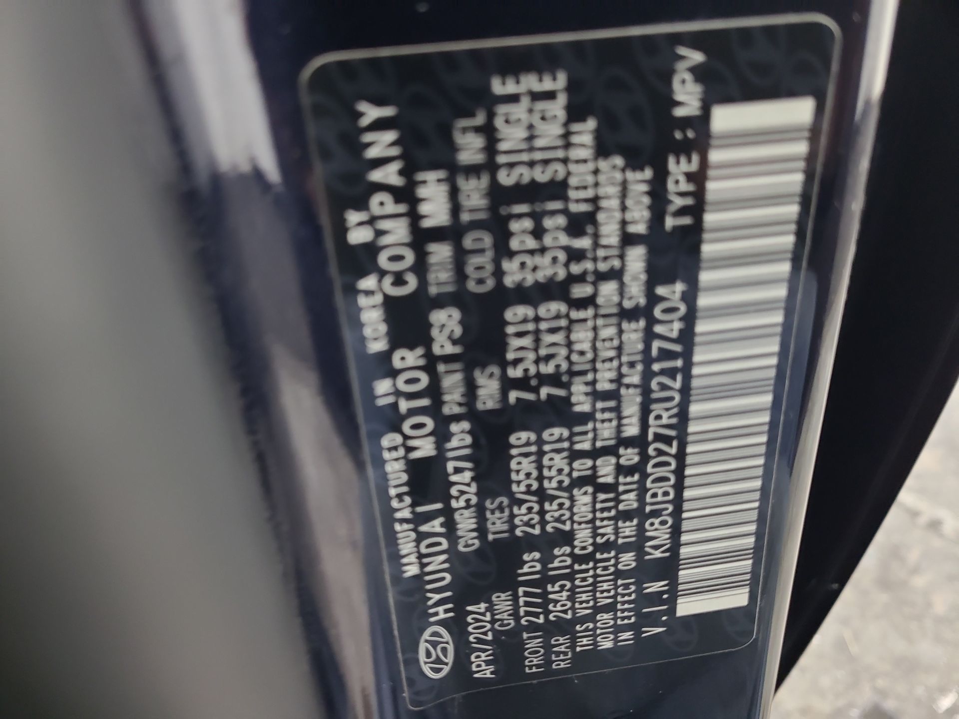 2024 Hyundai Tucson Plug-In Hybrid SEL