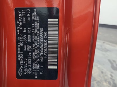 2019 Hyundai Veloster Turbo Ultimate