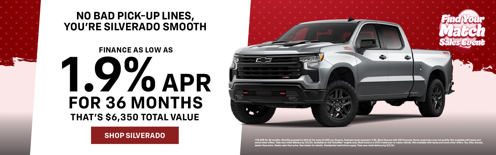 February Offer - Chevy Silverado